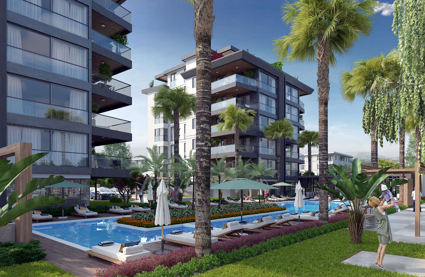Luxury Apartments Complex in Guzelbahcha