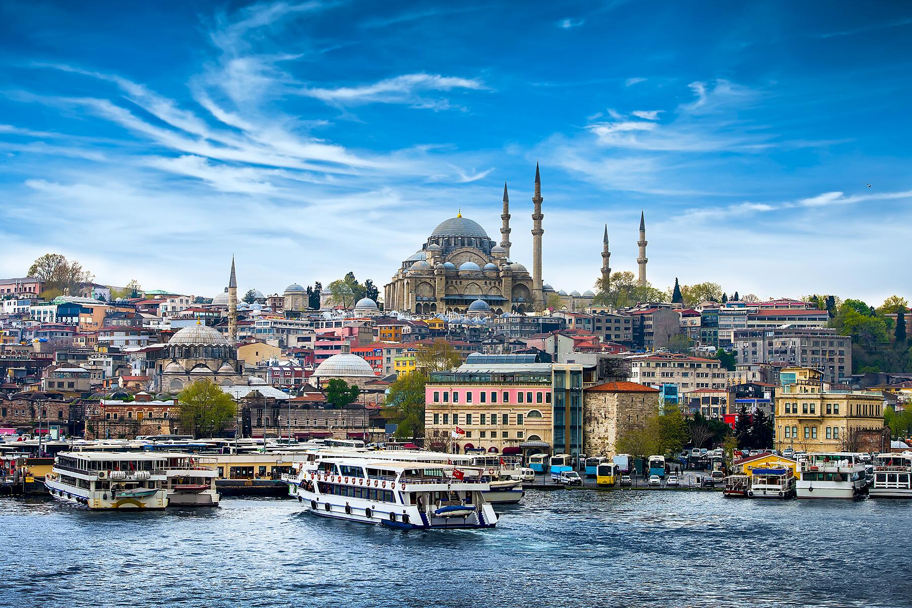 Стамбул виды города